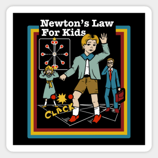 Newton’s Law for Kids Sticker